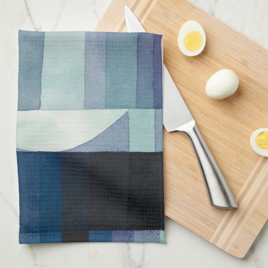 Paul Klee Abstract Tree Blue Painting Theedoek (Quarter Fold)