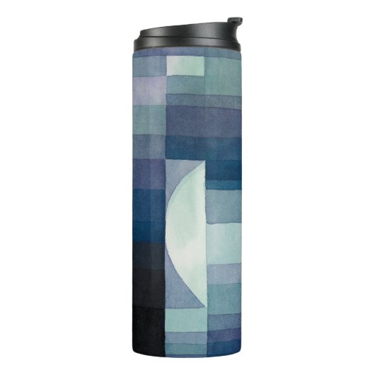 Paul Klee Abstract Tree Blue Painting Thermosbeker (Gedraaid links)