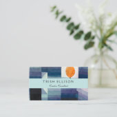 Paul Klee Abstract Tree Blue Painting Visitekaartje (Staand voorkant)