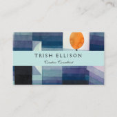 Paul Klee Abstract Tree Blue Painting Visitekaartje (Voorkant)