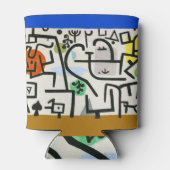 Paul Klee Abstracte Expressionist Rich Harbour Blikjeskoeler (Achterkant)