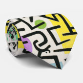 Paul Klee Abstracte Expressionist Rich Harbour Stropdas (Opgerold)