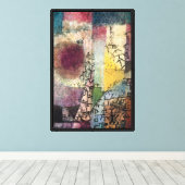 Paul Klee Abstracte Kunst Cubisme Canvas Afdruk (Insitu (Houten vloer))