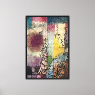 Paul Klee Abstracte Kunst Cubisme Canvas Afdruk