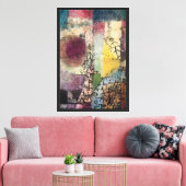 Paul Klee Abstracte Kunst Cubisme Canvas Afdruk (Insitu (Woonkamer))