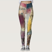 Paul Klee Abstracte Kunst Cubisme Leggings (Voorkant)