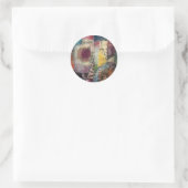 Paul Klee Abstracte Kunst Cubisme Ronde Sticker (Tas)