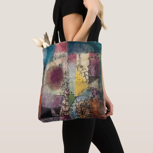 Paul Klee Abstracte Kunst Cubisme Tote Bag (Dichtbij)