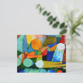 Paul Klee: abstracte kunst in kleurenvormen Kaart (Staand voorkant)