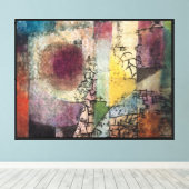 Paul Klee Abstracte Kunst Kubisme Canvas Afdruk (Insitu (Houten vloer))