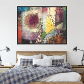 Paul Klee Abstracte Kunst Kubisme Canvas Afdruk (Insitu (Slaapkamer))