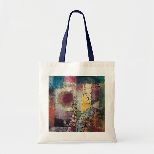 Paul Klee Abstracte Kunst Kubisme Tote Bag (Voorkant)