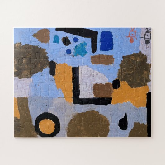 Paul Klee Abstracte schilderende moderne kunst Legpuzzel (Horizontaal)