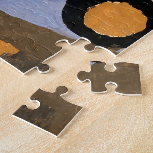 Paul Klee Abstracte schilderende moderne kunst Legpuzzel (Zijkant)