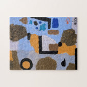 Paul Klee Abstracte schilderende moderne kunst Legpuzzel (Horizontaal)