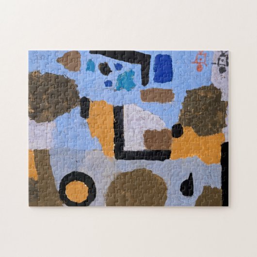 Paul Klee Abstracte schilderende moderne kunst Legpuzzel (Horizontaal)