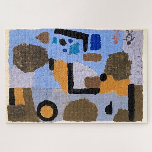 Paul Klee Abstracte schilderende moderne kunst Legpuzzel (Horizontaal)