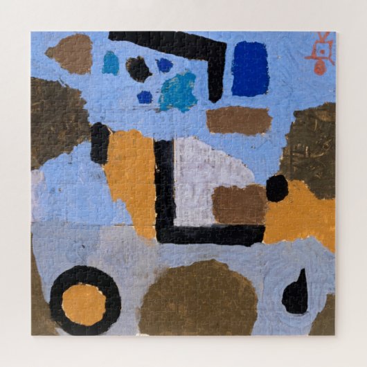 Paul Klee Abstracte schilderende moderne kunst Legpuzzel (Horizontaal)