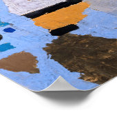 Paul Klee Abstracte schilderende moderne kunst Poster (Hoek)