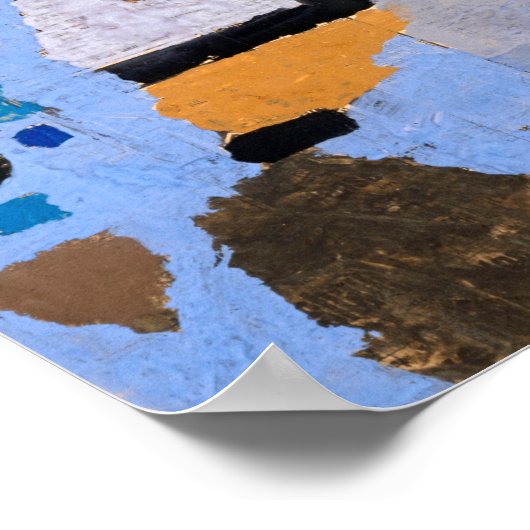 Paul Klee Abstracte schilderende moderne kunst Poster (Hoek)