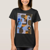 Paul Klee Abstracte schilderende moderne kunst T-shirt (Voorkant)