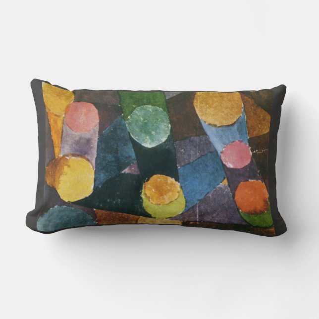 Paul Klee Abstraction Pillow Kussen (Voorkant)