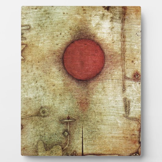 Paul Klee Ad Marginem Painting Fotoplaat (Voorkant)