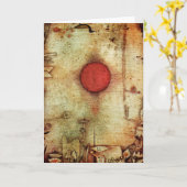 Paul Klee Ad Marginem Painting Kaart (Gele Bloem)