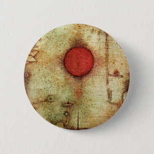 Paul Klee Ad Marginem Painting Ronde Button 5,7 Cm