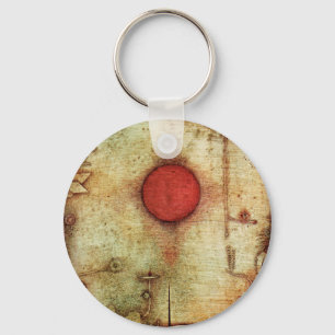 Paul Klee Ad Marginem Painting Sleutelhanger