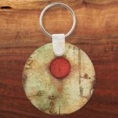 Paul Klee Ad Marginem Painting Sleutelhanger (Voorkant)