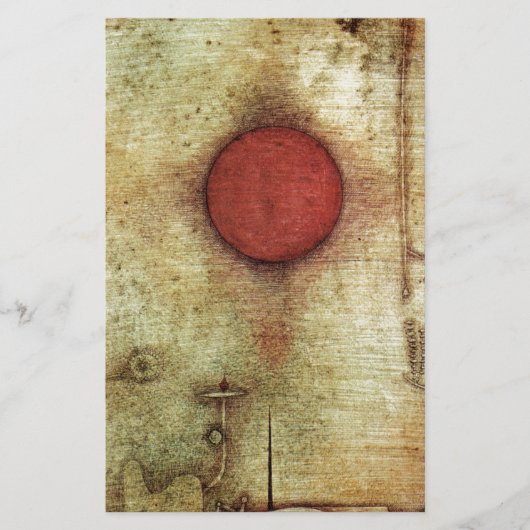 Paul Klee Ad Marginem Schilderij Briefpapier (Voorkant)