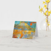 Paul Klee Ad Parnassum Note Kaart (Gele Bloem)