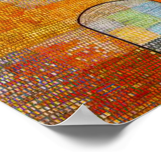 Paul Klee Ad Parnassum Poster (Hoek)