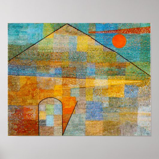 Paul Klee Ad Parnassum Poster (Voorkant)