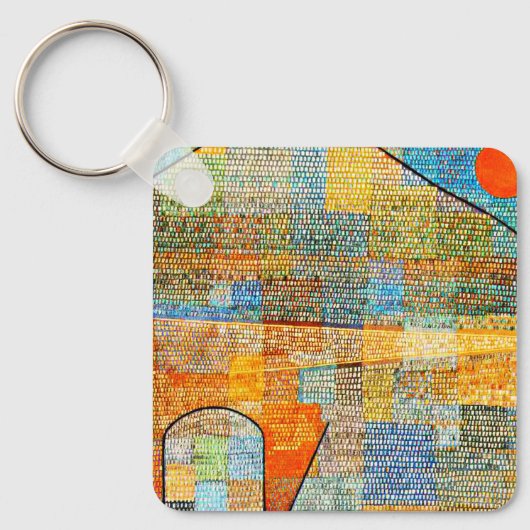 Paul Klee - Ad Parnassus, Sleutelhanger (Voorkant)
