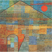 Paul Klee - Ad Parnassus Sticker (Voorkant)