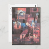 Paul Klee- Analyse van diverse perversiteiten Briefkaart (Voorkant / Achterkant)
