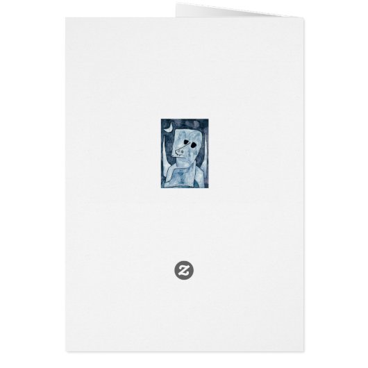 Paul Klee, Angel-aanvrager (1939) - Fine Art Kaart (Achterkant)