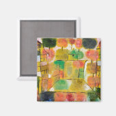 Paul Klee architecture Magneet (Voorkant / Achterkant)