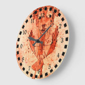 Paul Klee art: Angelus Novus (New Angel) Grote Klok (Hoek)