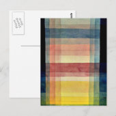 Paul Klee art: Architectuur van de Plain Briefkaart (Voorkant / Achterkant)