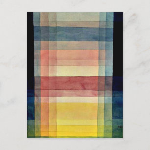 Paul Klee art: Architectuur van de Plain Briefkaart