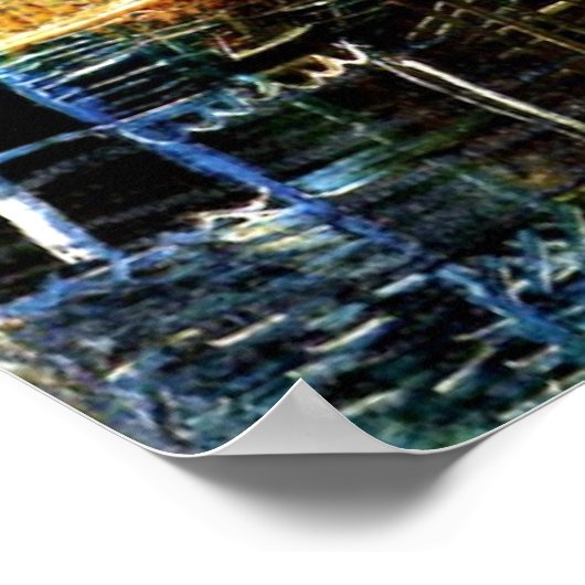 Paul Klee Art: Architectuur van Kiosk Poster (Hoek)