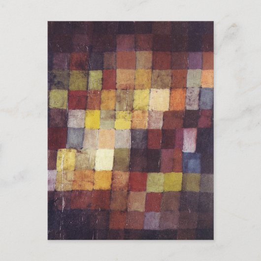 Paul Klee Art Briefkaart (Voorkant)