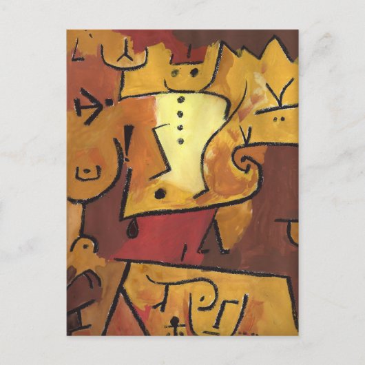 Paul Klee Art Briefkaart (Voorkant)