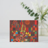 Paul Klee Art Briefkaart (Staand voorkant)