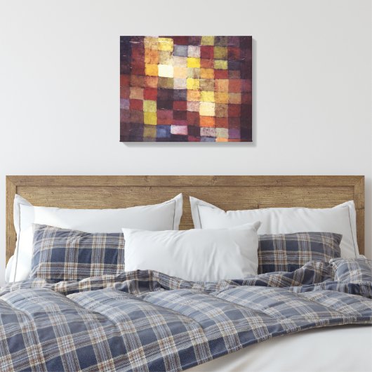 Paul Klee Art Canvas Afdruk (Insitu (Slaapkamer))