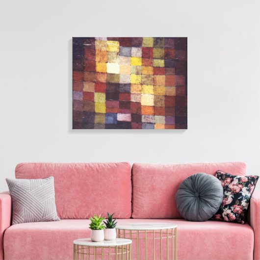 Paul Klee Art Canvas Afdruk (Insitu (Woonkamer))