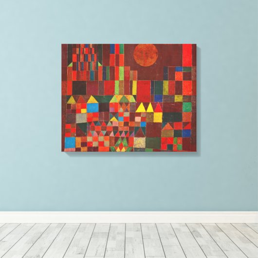 Paul Klee Art Canvas Afdruk (Insitu (Houten vloer))